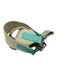 Tiffany & Co. Tiffany Blue Pebble Leather 2 Handles Open Top Hand Bag Tiffany Blue / M