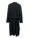 George Simonton Size 6 Black Wool Peacoat Sash Inc Coat Black / 6