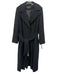 George Simonton Size 6 Black Wool Peacoat Sash Inc Coat Black / 6