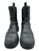Anine Bing Shoe Size 38 Black Leather Rubber Chelsea Lug Sole Boots Black / 38