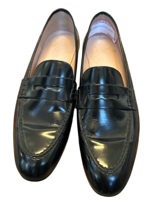 J. Crew Shoe Size 6 Black Leather Penny Loafer Loafers Black / 6
