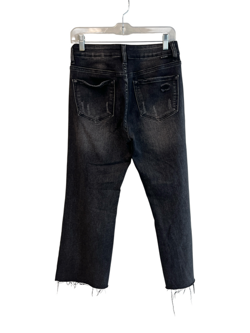Social Threads Size 28 Distressed Black Cotton Blend 5 Pocket Zip Fly Jeans Distressed Black / 28