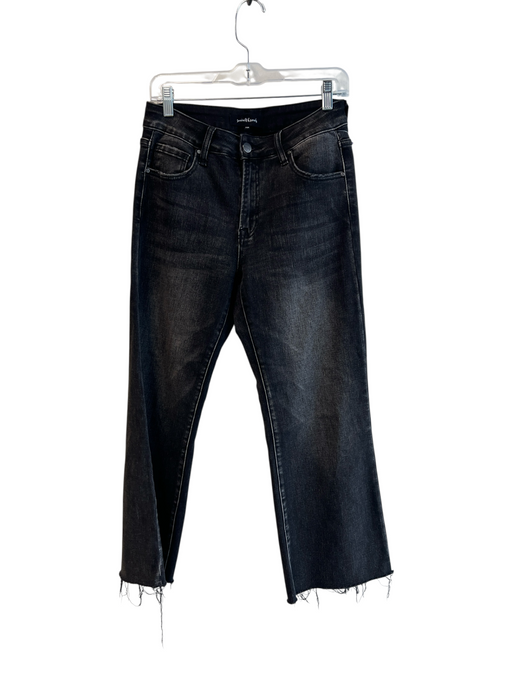 Social Threads Size 28 Distressed Black Cotton Blend 5 Pocket Zip Fly Jeans Distressed Black / 28
