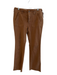 Pilcro Size 29 Brown Cotton Blend Button Fly Pockets Mid Rise Straight Leg Pants Brown / 29