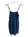 Pilcro Size XS Blue Denim Cotton Blend Removable Spaghetti Straps Pockets Romper Blue Denim / XS