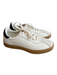 Cole Haan Shoe Size 7 White Leather & Suede Low Top Lace Up Round Toe Shoes White / 7
