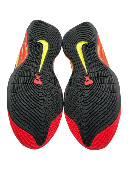 Nike Shoe Size 10.5 Red & Yellow Synthetic Striped Men's Shoes Red & Yellow / 10.5