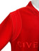 Givenchy Like New Size L Red Wool Solid Varsity Bomber Men's Jacket Red / L