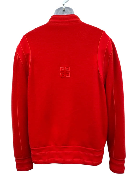 Givenchy Like New Size L Red Wool Solid Varsity Bomber Men's Jacket Red / L