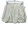 Sea New York Size XS Pale Yellow Nylon Elastic Waist Bubble Hem Mini Skirt Pale Yellow / XS