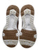 APL Shoe Size 6.5 Taupe Beige Synthetic Knit Lace Up Athletic Running Sneakers Taupe Beige / 6.5