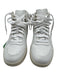 Veja Shoe Size 5 White & Beige Leather Lace Up High Top Sneakers White & Beige / 5