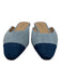 Veronica Beard Shoe Size 5.5 Blue Multi Denim Cap Toe Pointed Square Toe Flats Blue Multi / 5.5