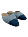 Veronica Beard Shoe Size 5.5 Blue Multi Denim Cap Toe Pointed Square Toe Flats Blue Multi / 5.5
