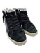 Golden Goose Shoe Size 37 Black Suede Embossed High Top Lace Up Midstar Sneakers Black / 37