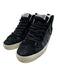 Golden Goose Shoe Size 37 Black Suede Embossed High Top Lace Up Midstar Sneakers Black / 37