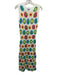 J. Marie Size S Red, Yellow, Multi Acrylic & Nylon Sleeveless Crochet Midi Dress Red, Yellow, Multi / S