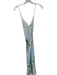 Anthropologie Size S Blue & Green Polyester Spaghetti Strap Landscape Maxi Dress Blue & Green / S