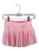 Goldhinge Size XS Baby Pink Polyester Blend Pleated Elastic Waist Athletic Skort Baby Pink / XS
