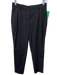 Dolce & Gabbana Staff Size 40 Black Polyester & Wool Zip Fly Pockets Pants Black / 40