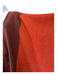 Hermes Size One Size Red, Orange, Brown Wool & Cashmere Fringe Poncho Coat Red, Orange, Brown / One Size