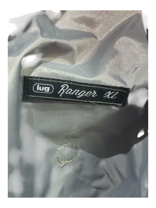 Lug Burnt Orange Polyester Handles Zip Close Compartments Foldable Bag Burnt Orange / Large