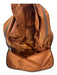 Lug Burnt Orange Polyester Handles Zip Close Compartments Foldable Bag Burnt Orange / Large