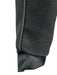 Chanel Size 44 Black Wool Satin Trim Piping Logo Trouser Pants Black / 44