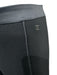 Chanel Size 44 Black Wool Satin Trim Piping Logo Trouser Pants Black / 44