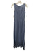 Monique Lhuillier Size 4 Periwinkle Blue Polyester Sheer Overlay Sleeveless Gown Periwinkle Blue / 4