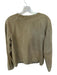 Talbots Size 8 Taupe Suede Full Zip Long Sleeve Front Pockets Jacket Taupe / 8