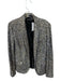 Zadig & Voltaire Size M Silver & Gold Sequins One Button Long Sleeve Jacket Silver & Gold / M