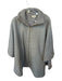 Tuckernuck Size One Size Gray Wool Blend Batwing Funnel Neck Half Zip Coat Gray / One Size