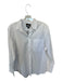 J. Crew Size 8 White Organic Cotton Long Sleeve Button Down Poplin Top White / 8