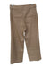 Veronica Beard Size 8 Khaki Linen & Polyester Silver Buttons Zip Fly Pants Khaki / 8