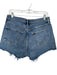 Agolde Size 27 Denim Cotton Raw Hem Medium Wash High Waist Shorts Denim / 27