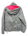The North Face Size Large gray & pink Nylon Long Sleeve Zip Front Jacket gray & pink / Large