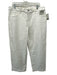 Madewell Size 33 White Cotton Denim High Rise Wide Leg Crop 5 Pocket Jeans White / 33