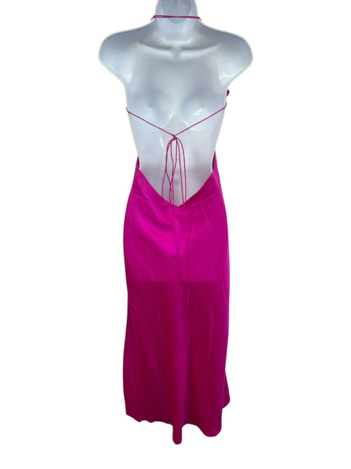 The Sei Size 10 Hot pink Silk Strappy Maxi Dress Hot pink / 10