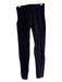 Spanx Size XS Black Nylon Stretch Capri Skinny Ankle zipper accent Pants Black / XS