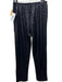 Splendid Size S Black Polyester & Viscose Sequined Elastic Waist Pants Black / S