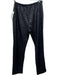 Splendid Size XS Black Polyester & Viscose Sequined Elastic Waist Pants Black / XS