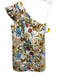 Greylin Size L White & Multi Cotton One Sleeve Floral Embroidered Dress White & Multi / L
