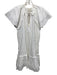Cleobella Size XS White Cotton Ruffle Cap Sleeve Above Knee Tiered Eyelet Dress White / XS