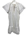 Cleobella Size M White Cotton Ruffle Cap Sleeve Above Knee Tiered Eyelet Dress White / M