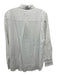 Rails Size XS White Linen Blend Long Sleeve Tropical Print Button Up Cutout Top White / XS