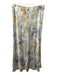 Rails Size L Gold, Blue, Multi Rayon & Viscose Elastic Waist Maxi Shimmer Skirt Gold, Blue, Multi / L
