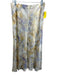 Rails Size L Gold, Blue, Multi Rayon & Viscose Elastic Waist Maxi Shimmer Skirt Gold, Blue, Multi / L
