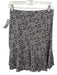 Rails Size M Navy & Multi Rayon & Viscose Elastic Waist Adjustable Detail Skirt Navy & Multi / M