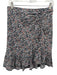 Rails Size M Navy & Multi Rayon & Viscose Elastic Waist Adjustable Detail Skirt Navy & Multi / M